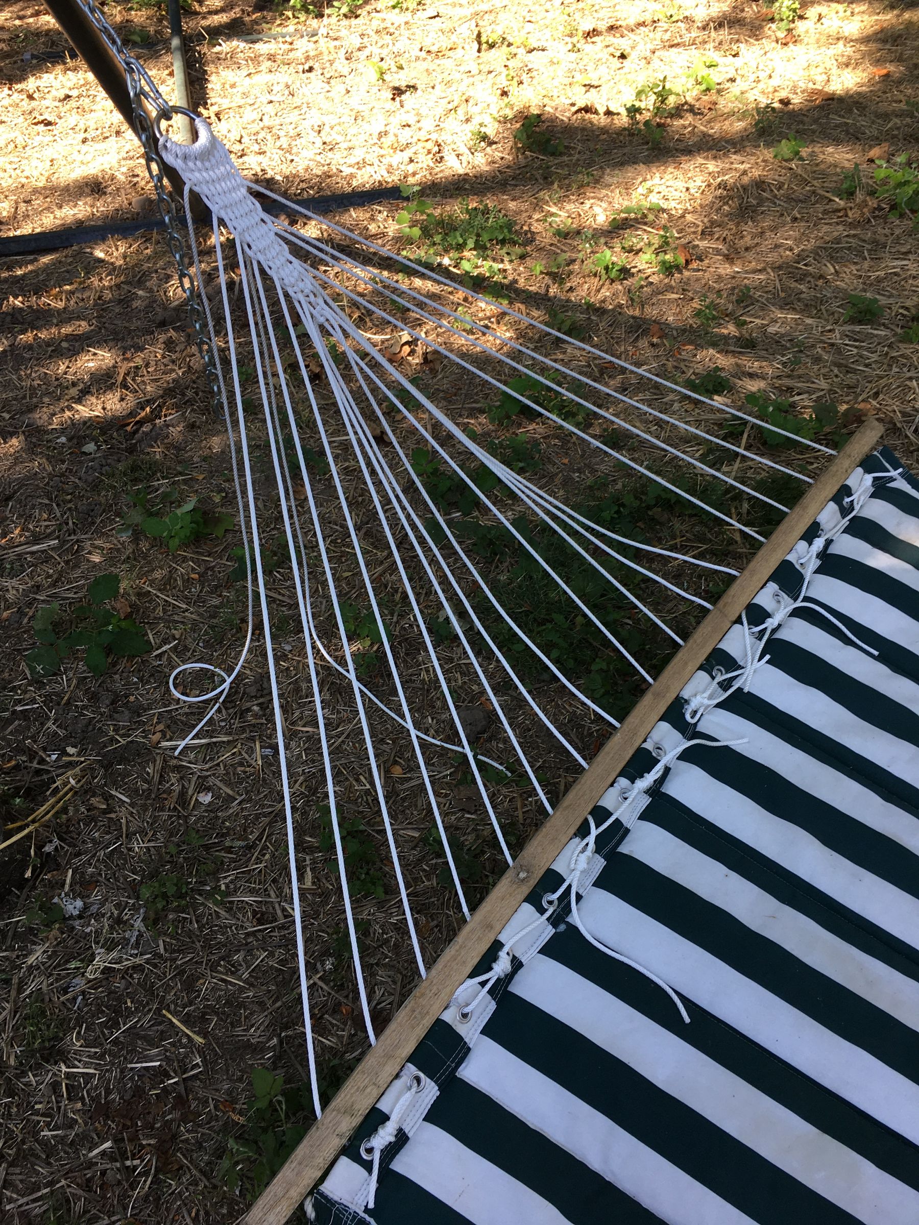 ReString a Hammock With a Spreader Bar 4 Steps (with Pictures) Instructables