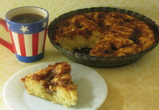 Brown Sugar & Sour Cream Coffee Cake