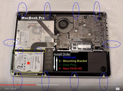 MacBook Pro Hard Drive Swap to SSD