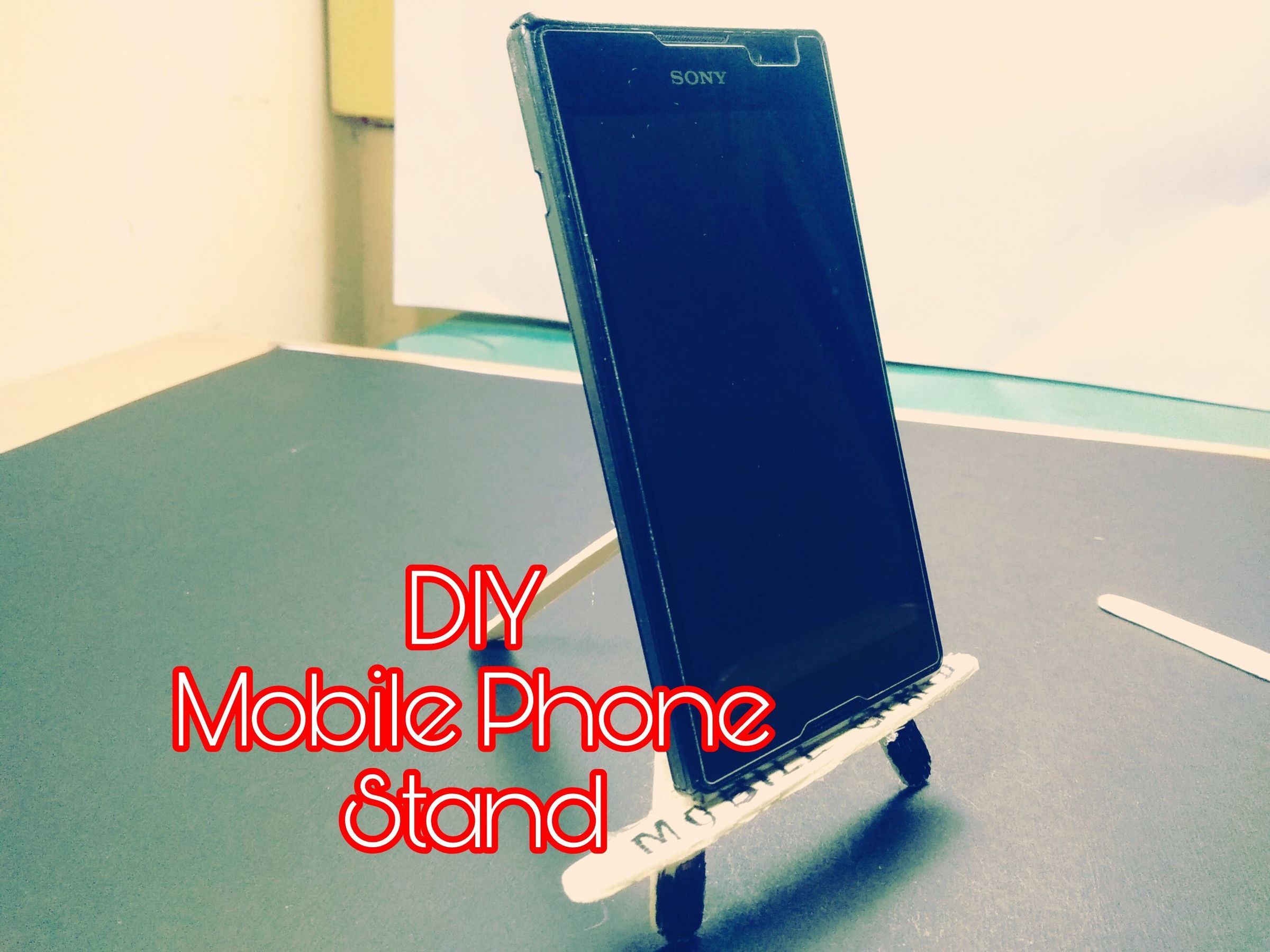 DIY Mobile Phone Stand 5 Steps (with Pictures) Instructables