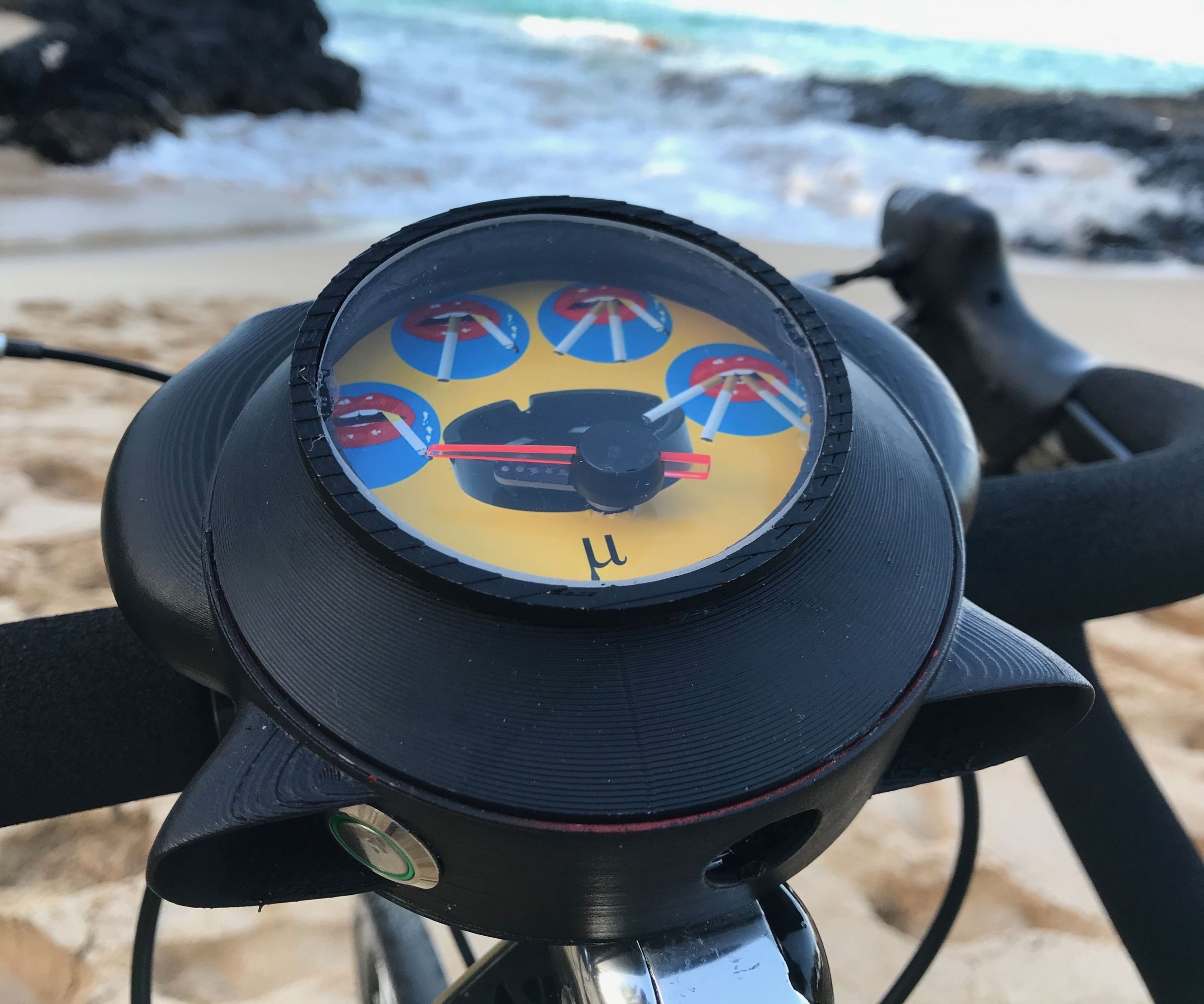 Bike Analog Pollution Meter