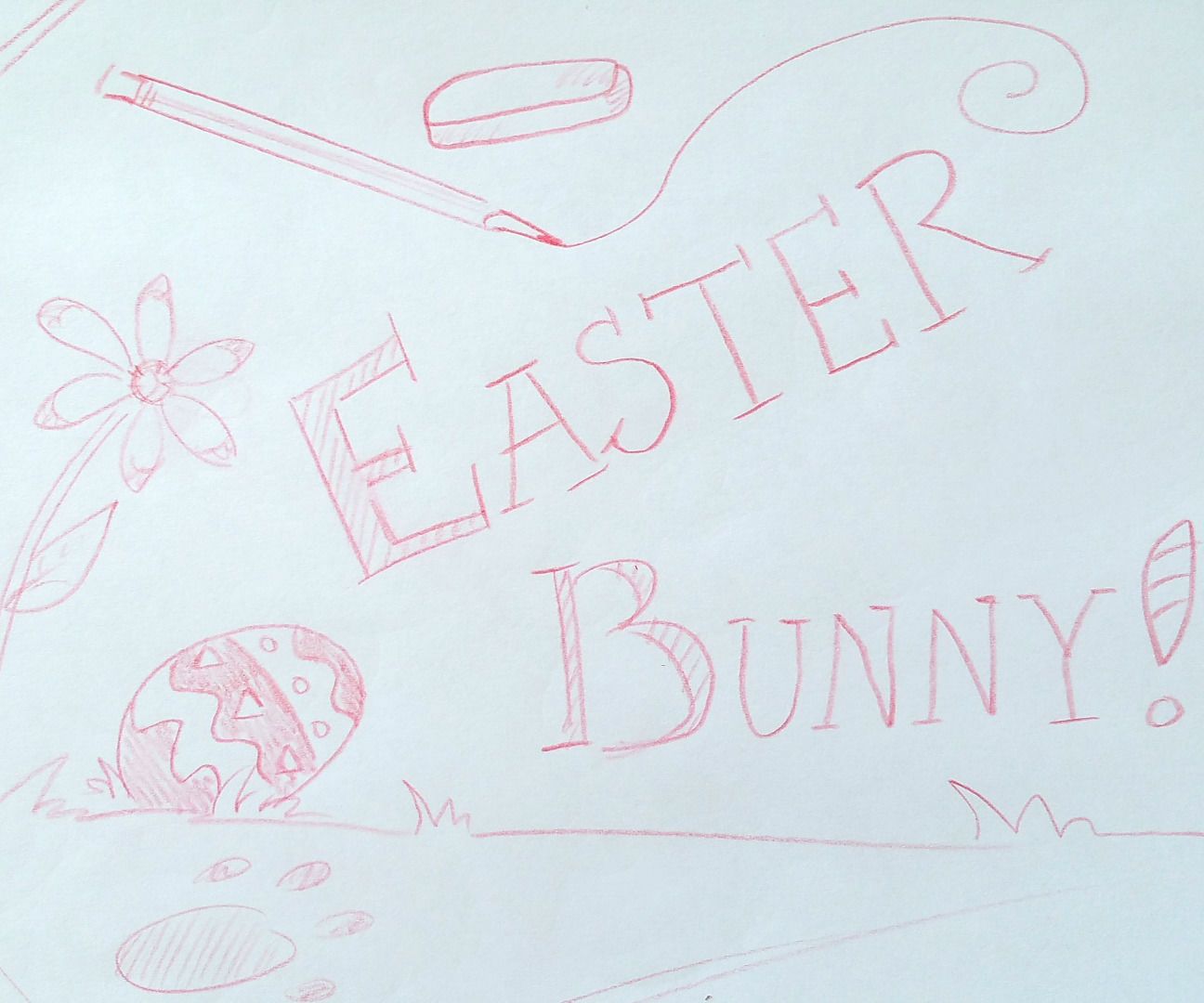 How to Draw a Cute Easter Bunny!