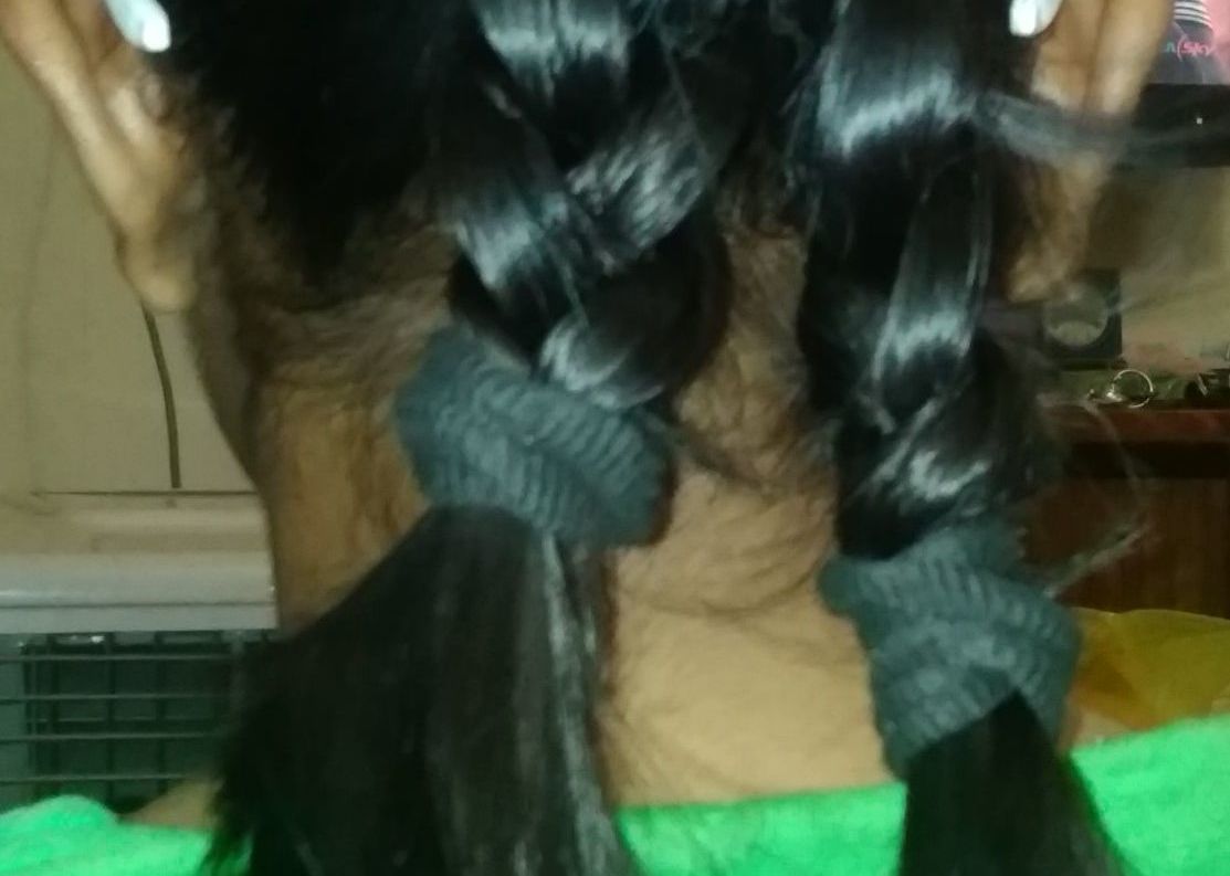 2 Braids in One Pony 
