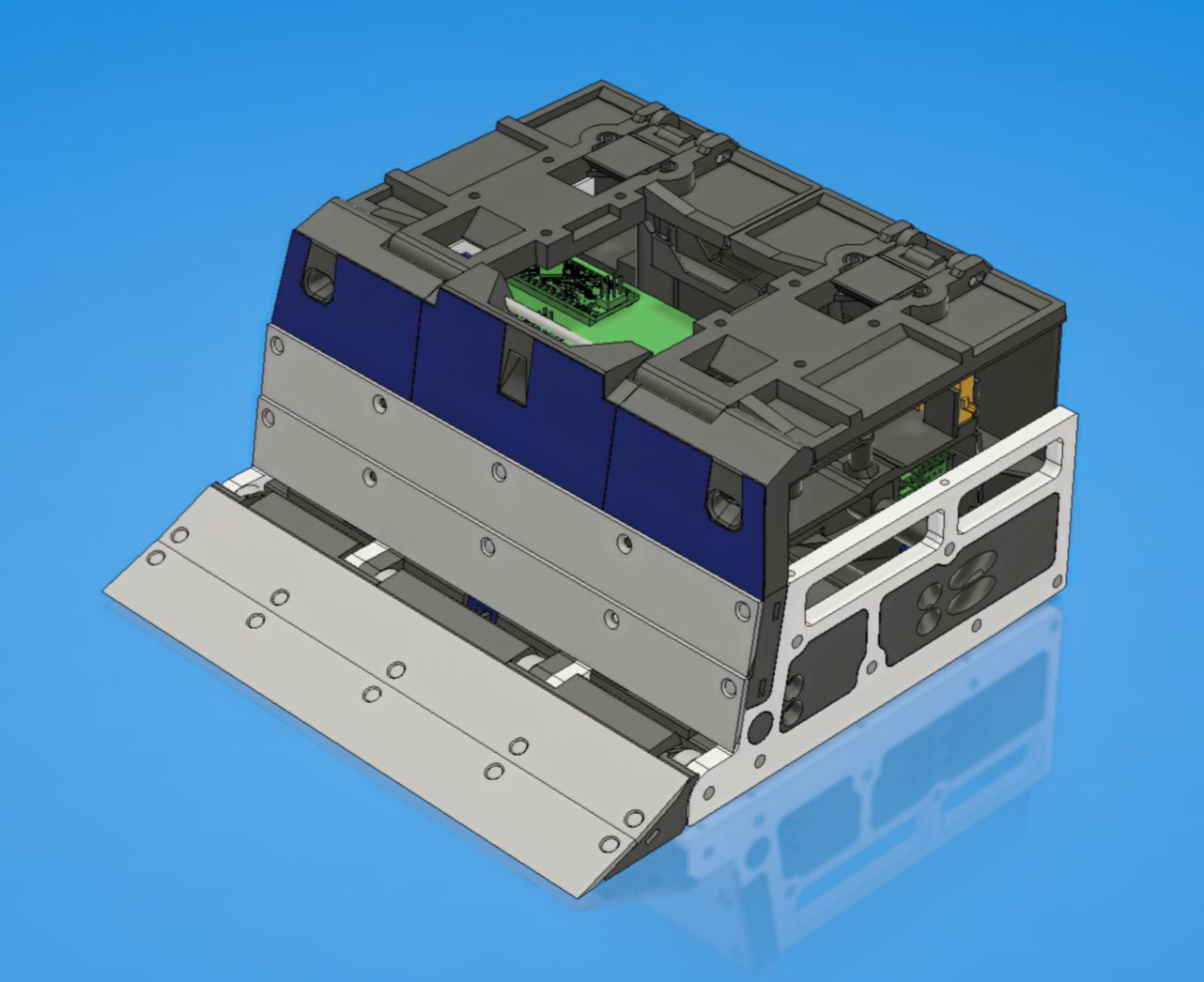 3D-Printed Mega Sumo Robot 3DP Sisaku H: Modular, Durable Design With CNC Upgrades