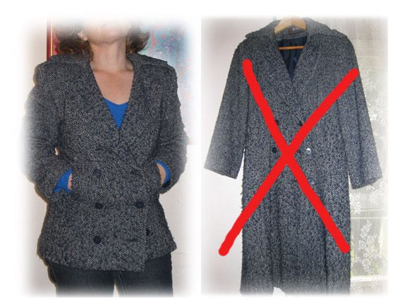 Turn a Wool Coat Into a Cool Jacket