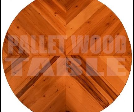 Simple Pallet Wood Table