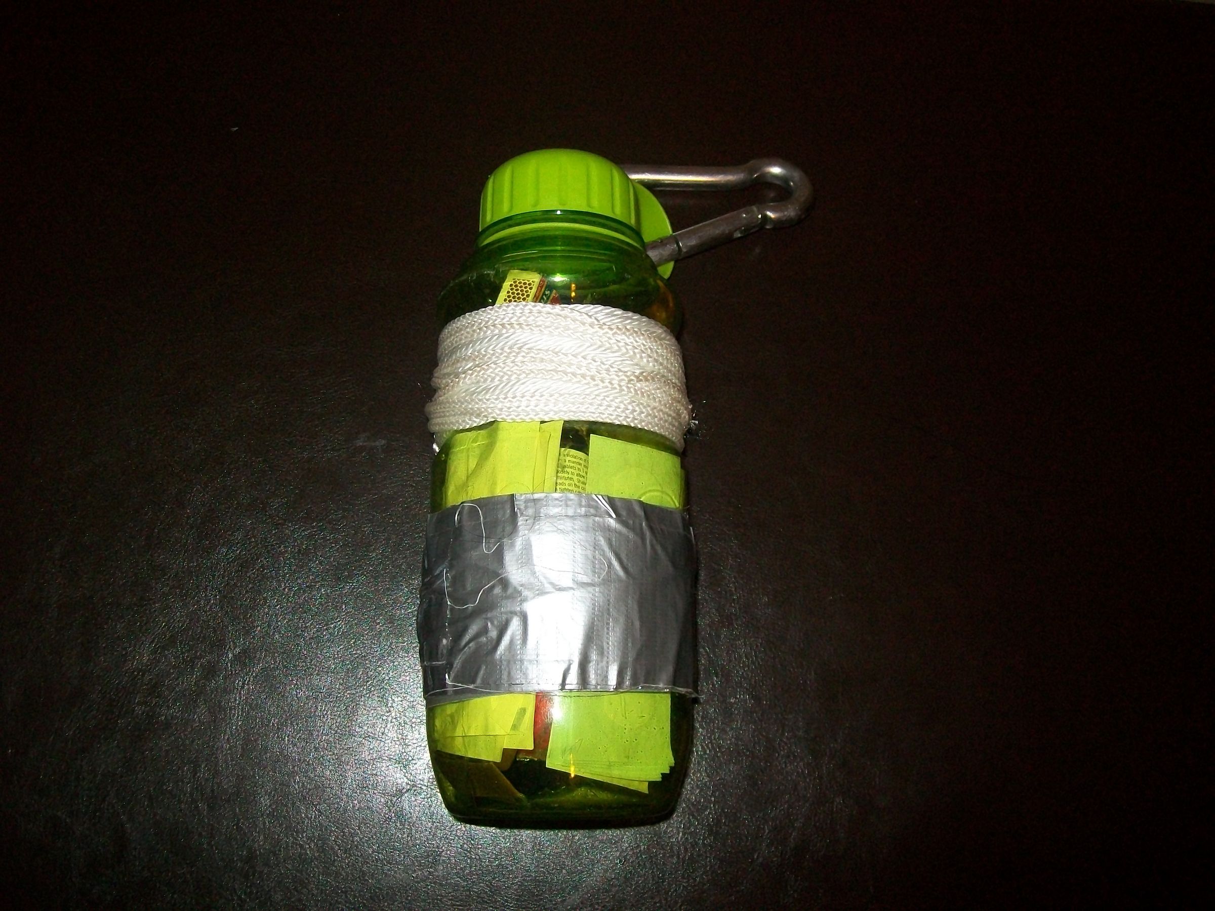 Water Bottle Survival Kit 4 Steps Instructables