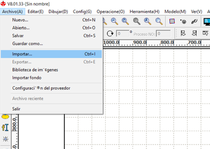 Importar Y Modificar En RDWorks V8