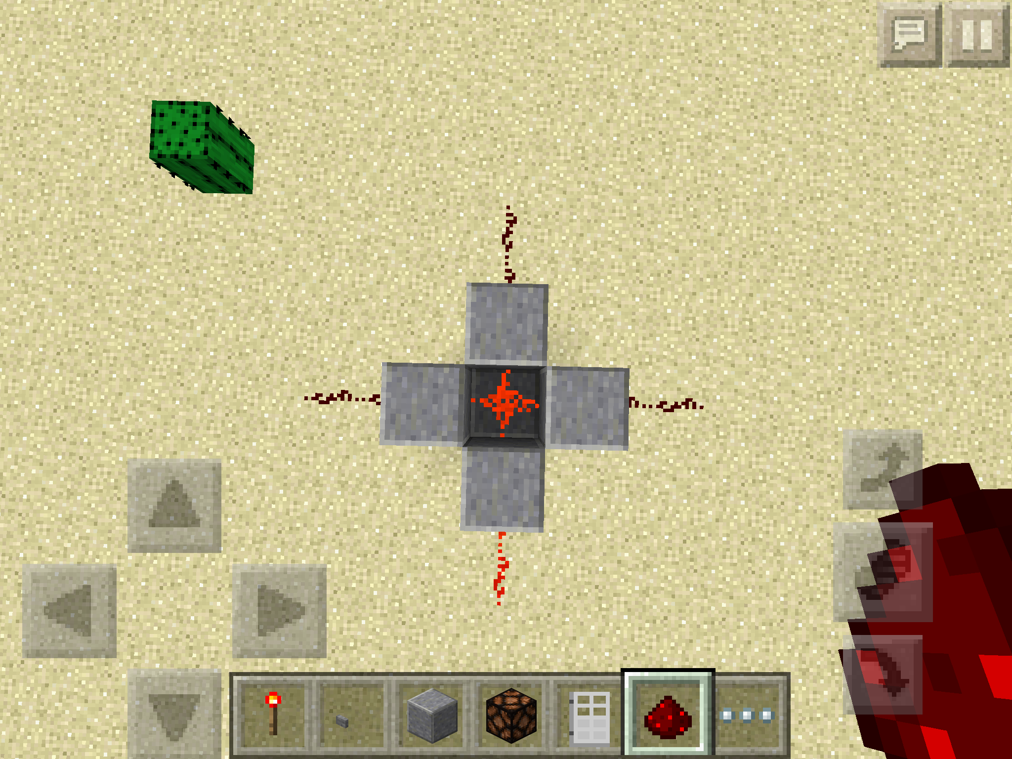 Redstone Clock in New Mcpe Update 4 Steps Instructables