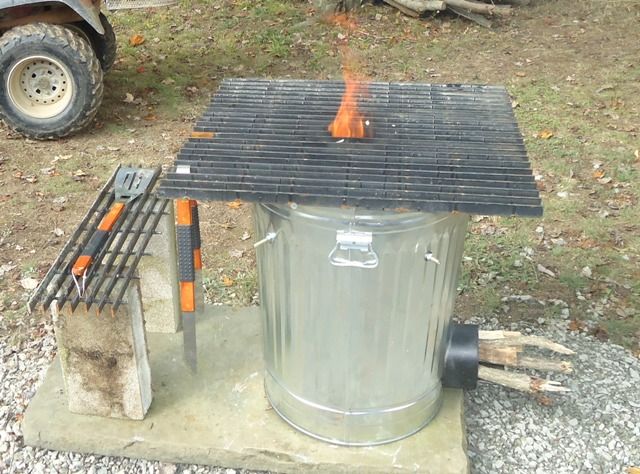 Building a Rocket Stove for the Cabin : 54 Steps (with Pictures) -  Instructables