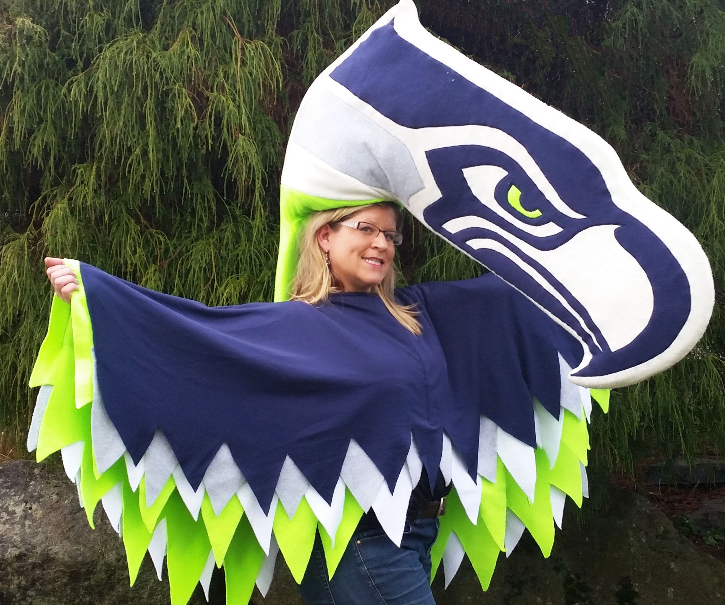 Hawk Wings Poncho