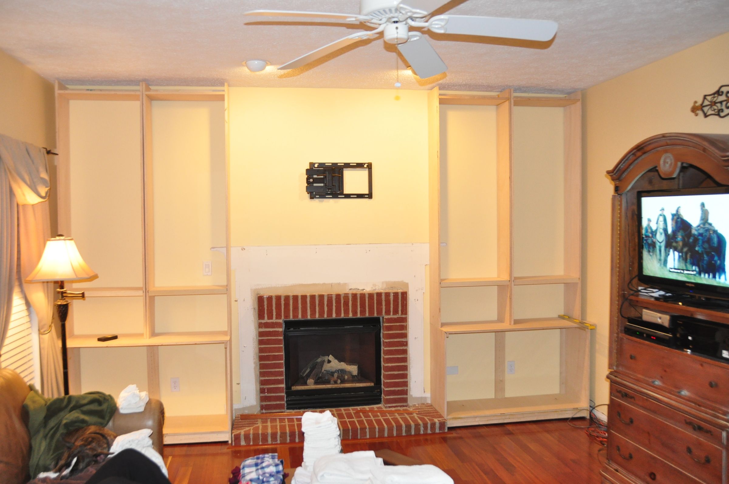 How to Build a Fireplace Bookcase : 18 Steps (with Pictures ...