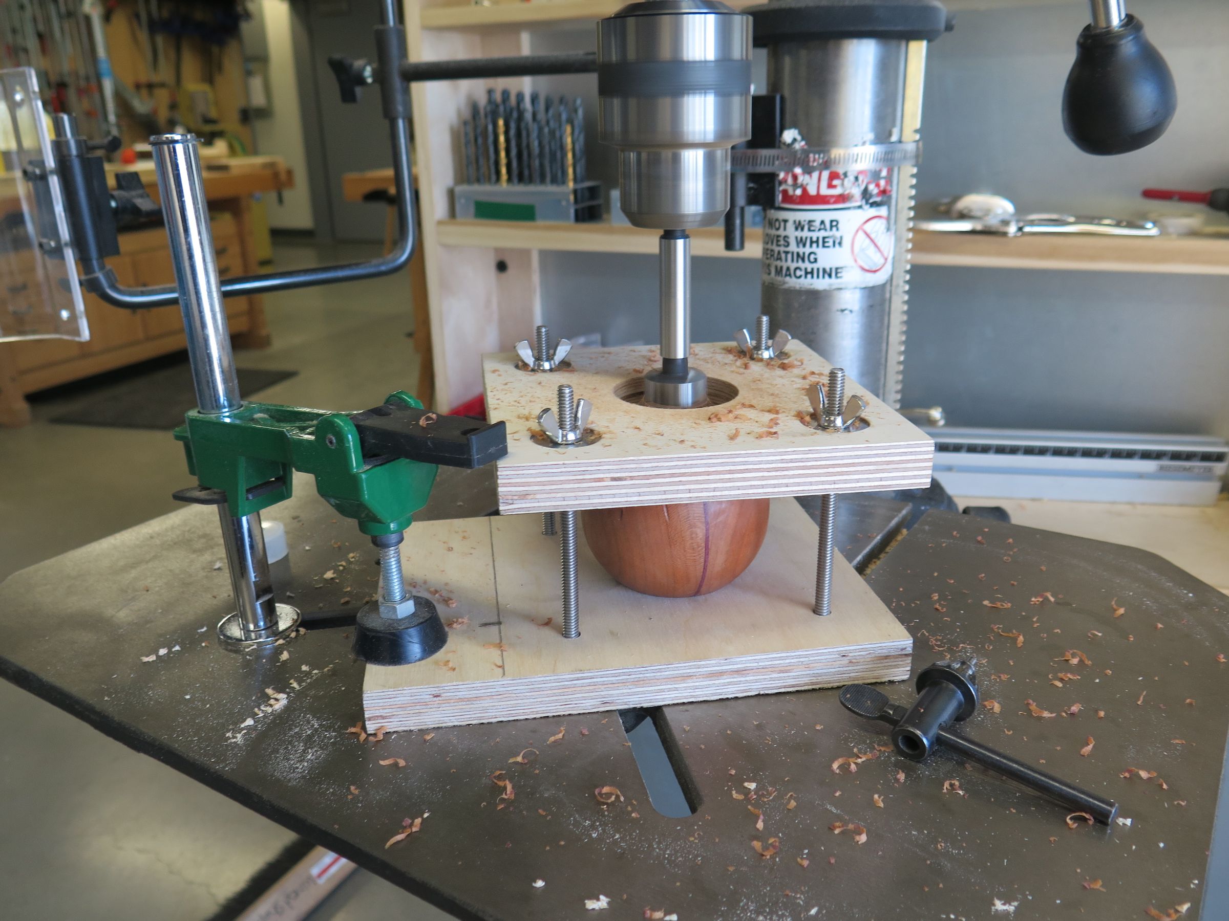 Sphere Drilling Jig 4 Steps (with Pictures) Instructables