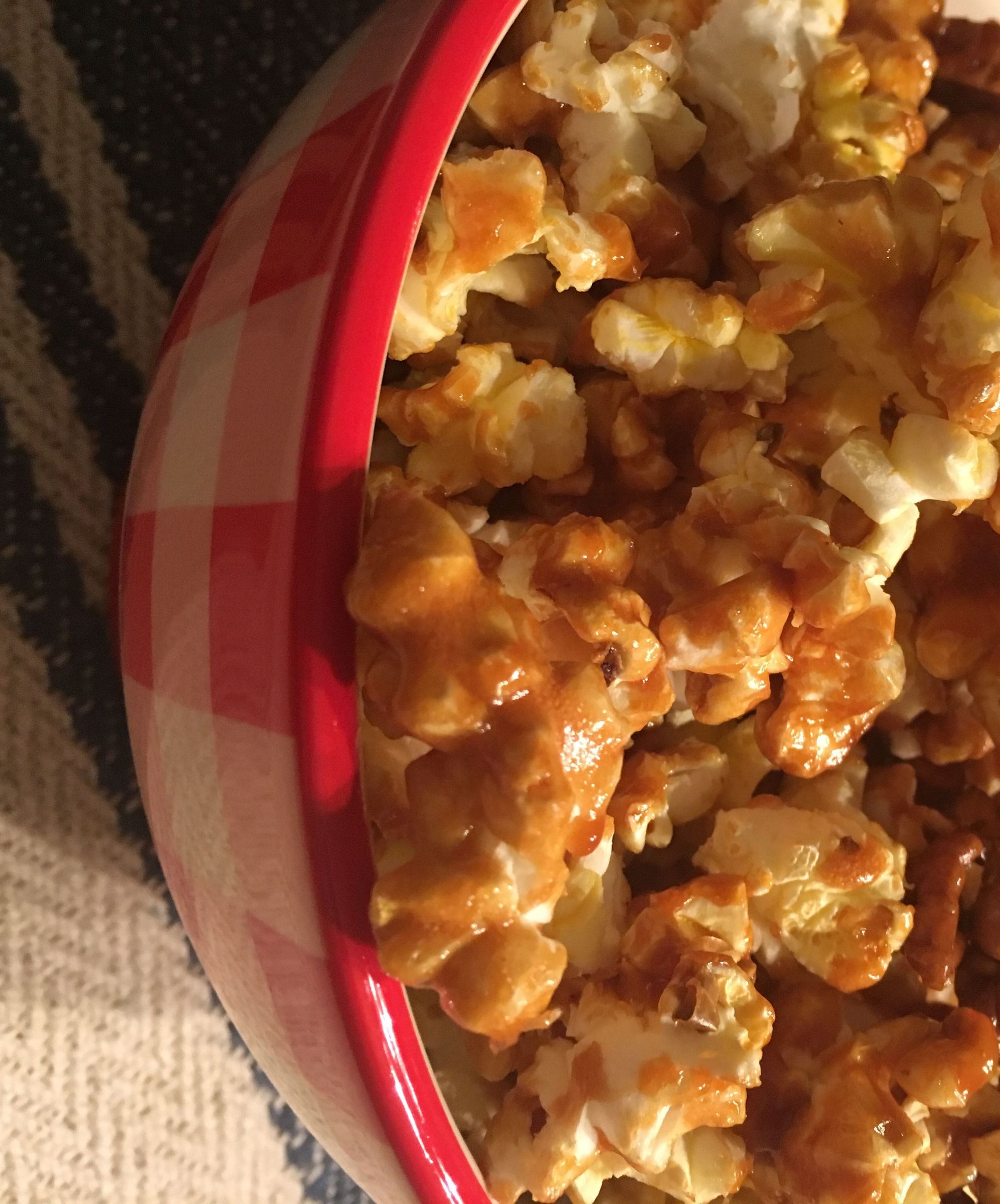 Gluten Free Maple Pecan Popcorn