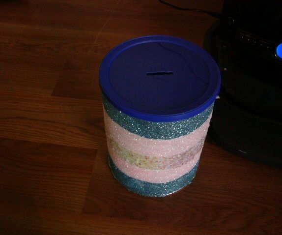 Trans* pride piggy bank