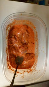 Mix the Sliced Chicken and the Marinade Together: