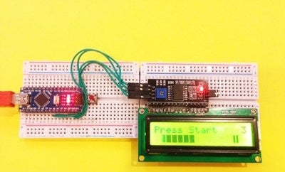 RUN & JUMP Arduino Game Using LCD : 4 Steps - Instructables