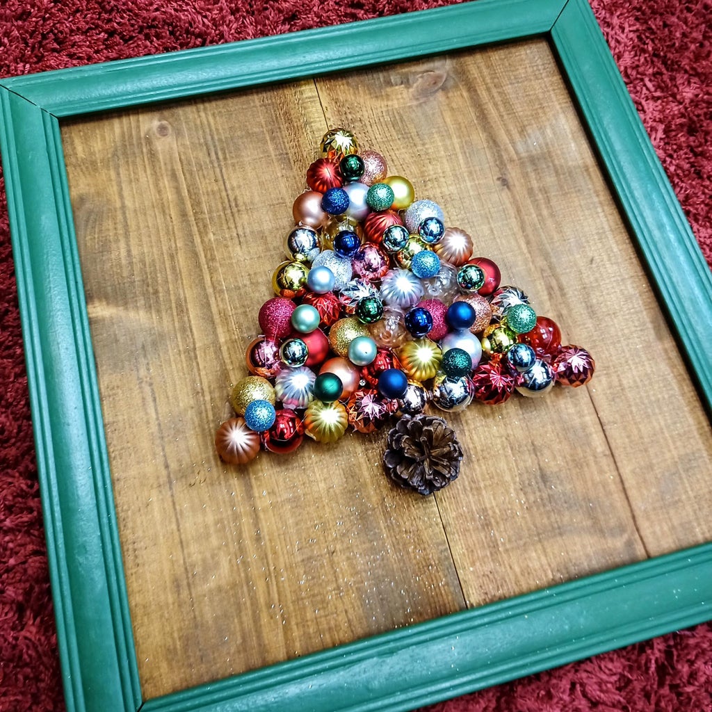 Framed Christmas Ornament Tree 5 Steps with Pictures Instructables framed-christmas-ornament-tree-5-steps-with-pictures-instructables