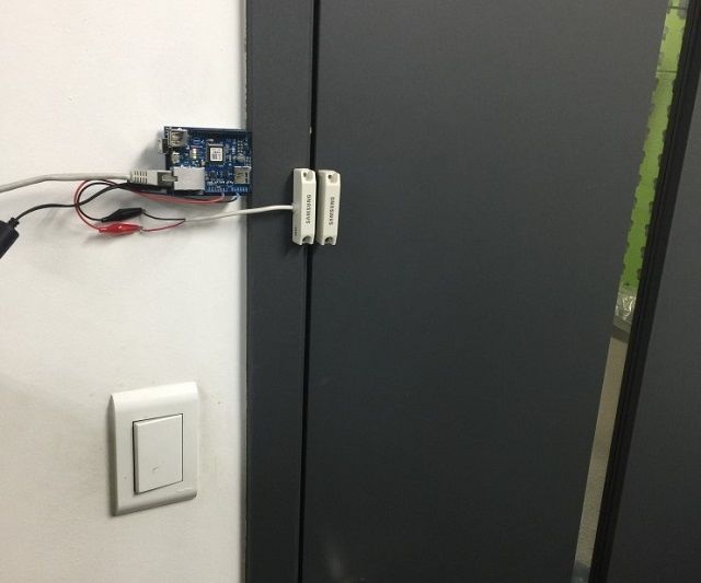 Arduino, Monitoring Door-Opening Via Gmail