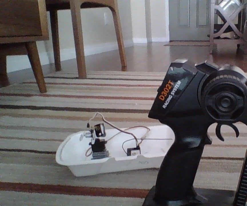 EZ Remote Controlled Boat