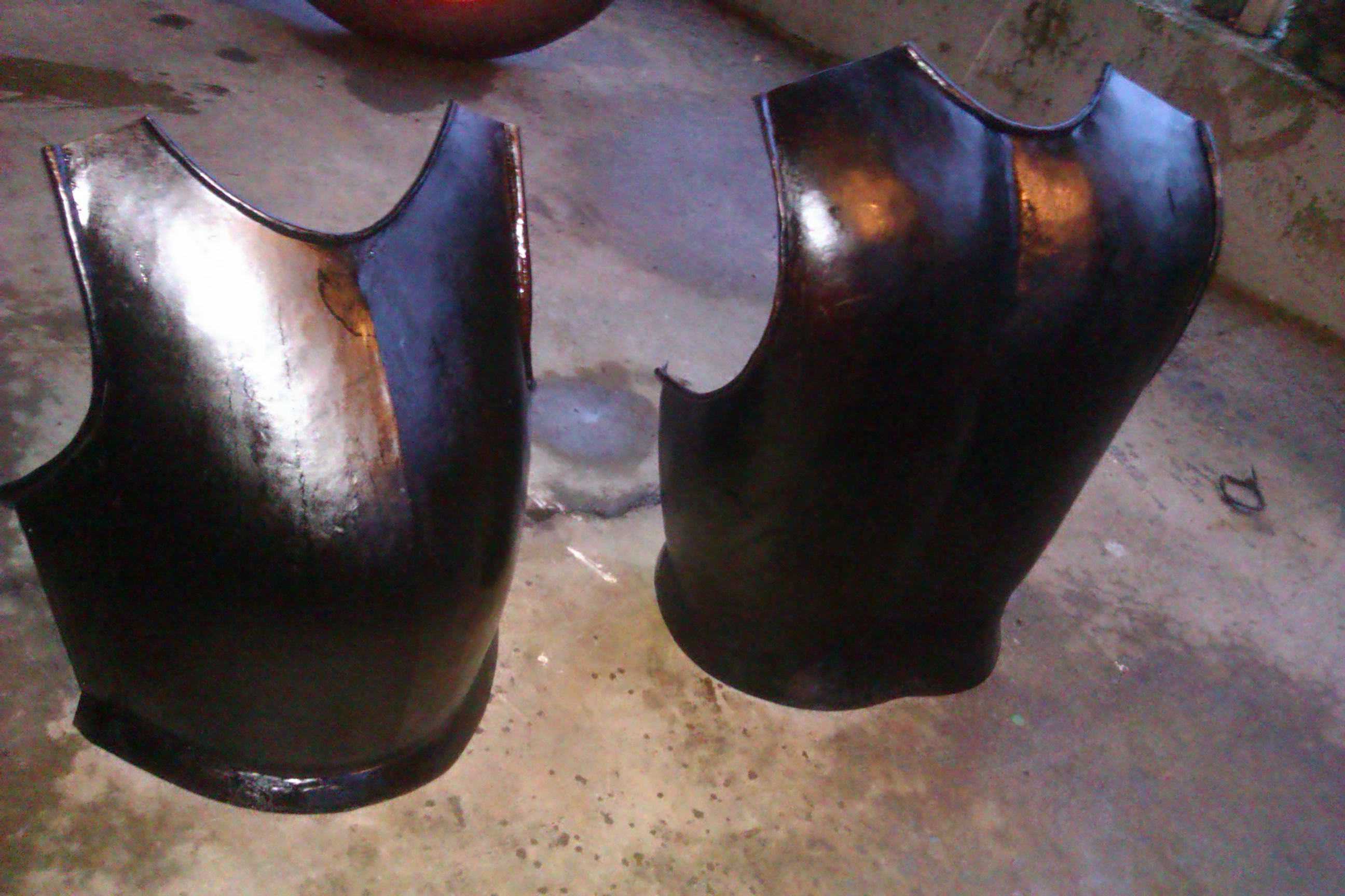 How to Blacken Armour