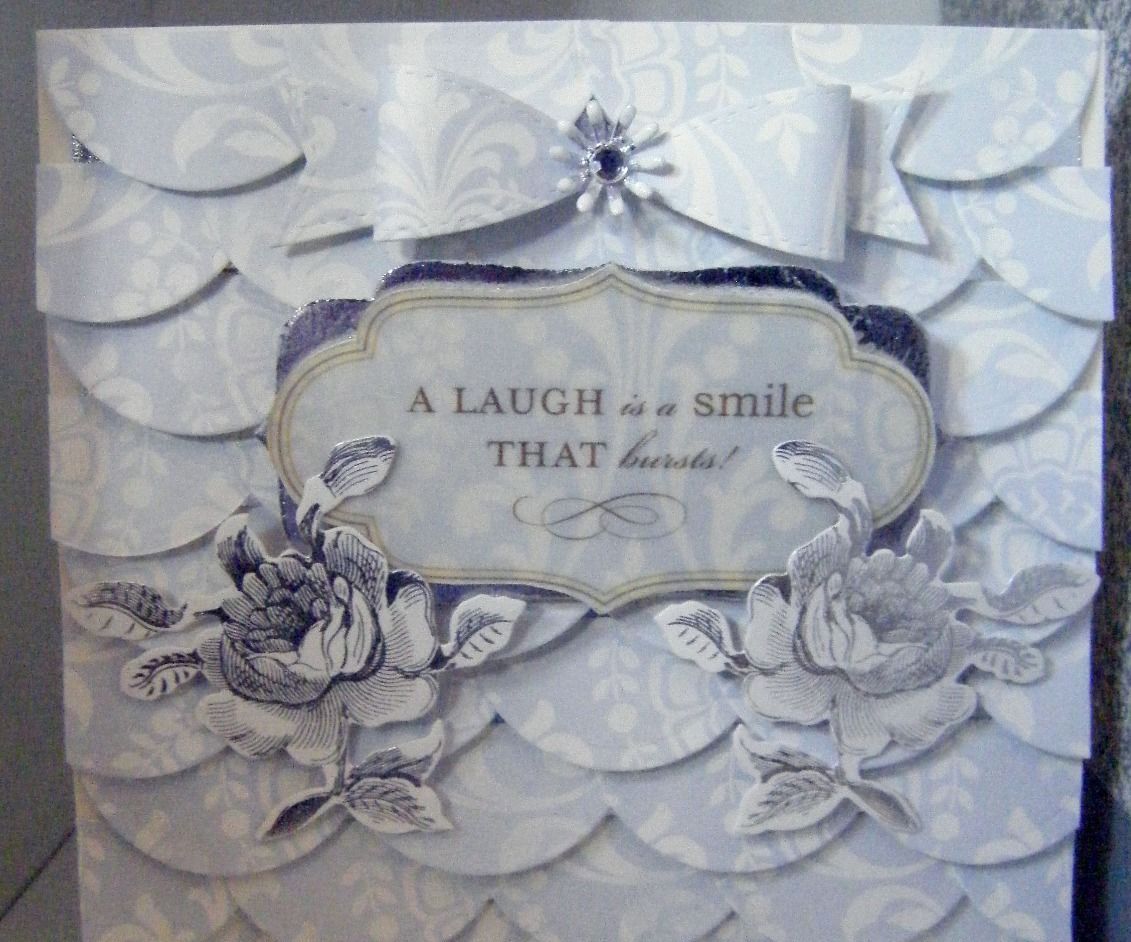 How to Make a Vintage Scallop Shell Card 