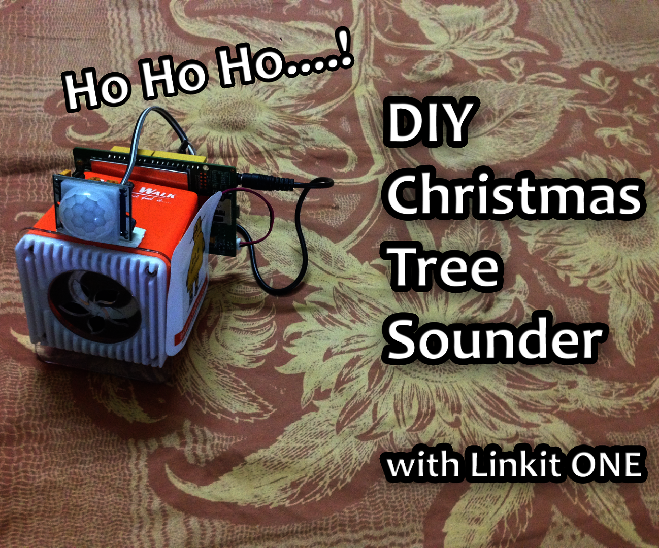 Linkit ONE Motion Sensing Christmas Tree Sounder 