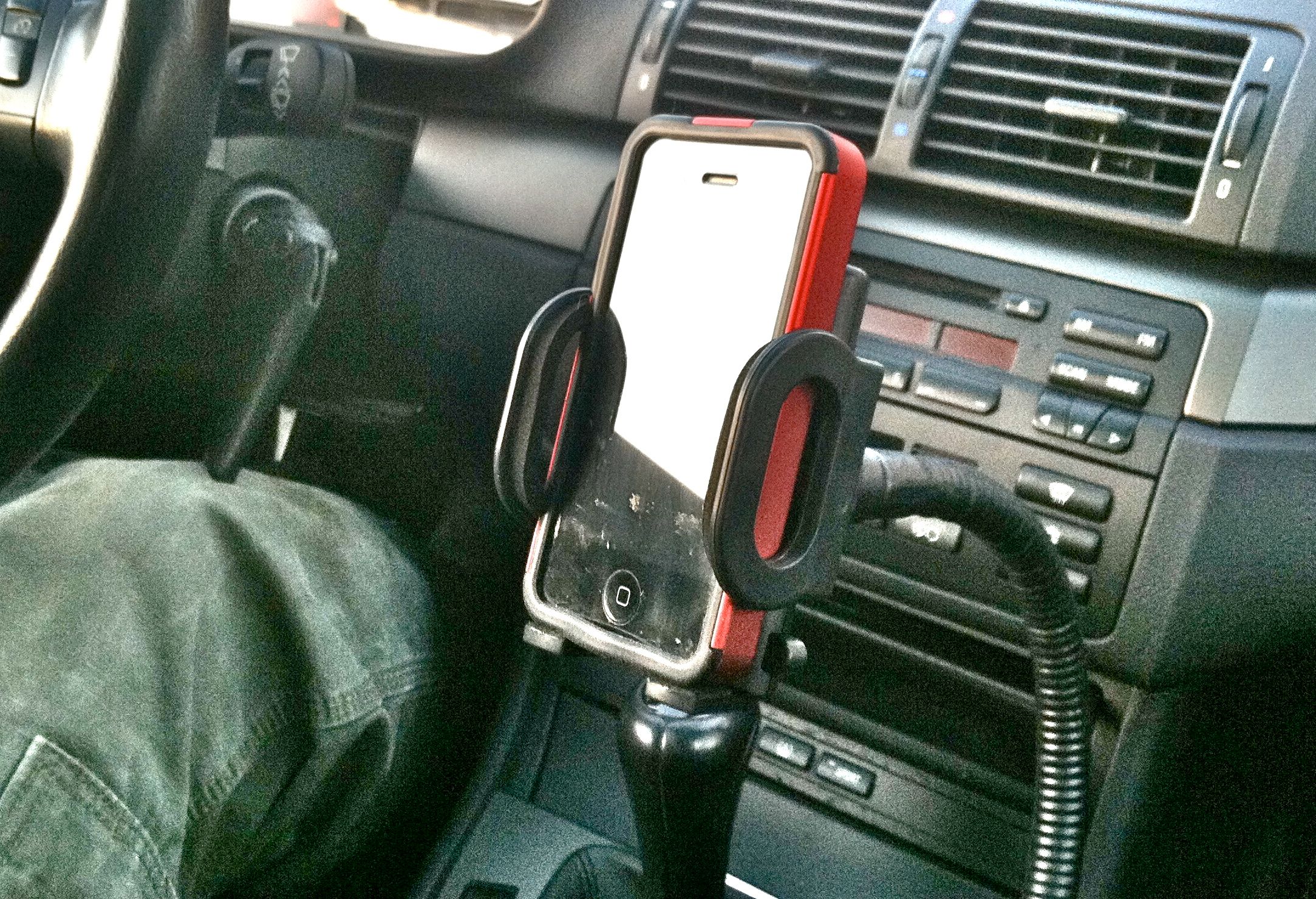 In Your Face Long Arm Cell Phone Saving Face Mount