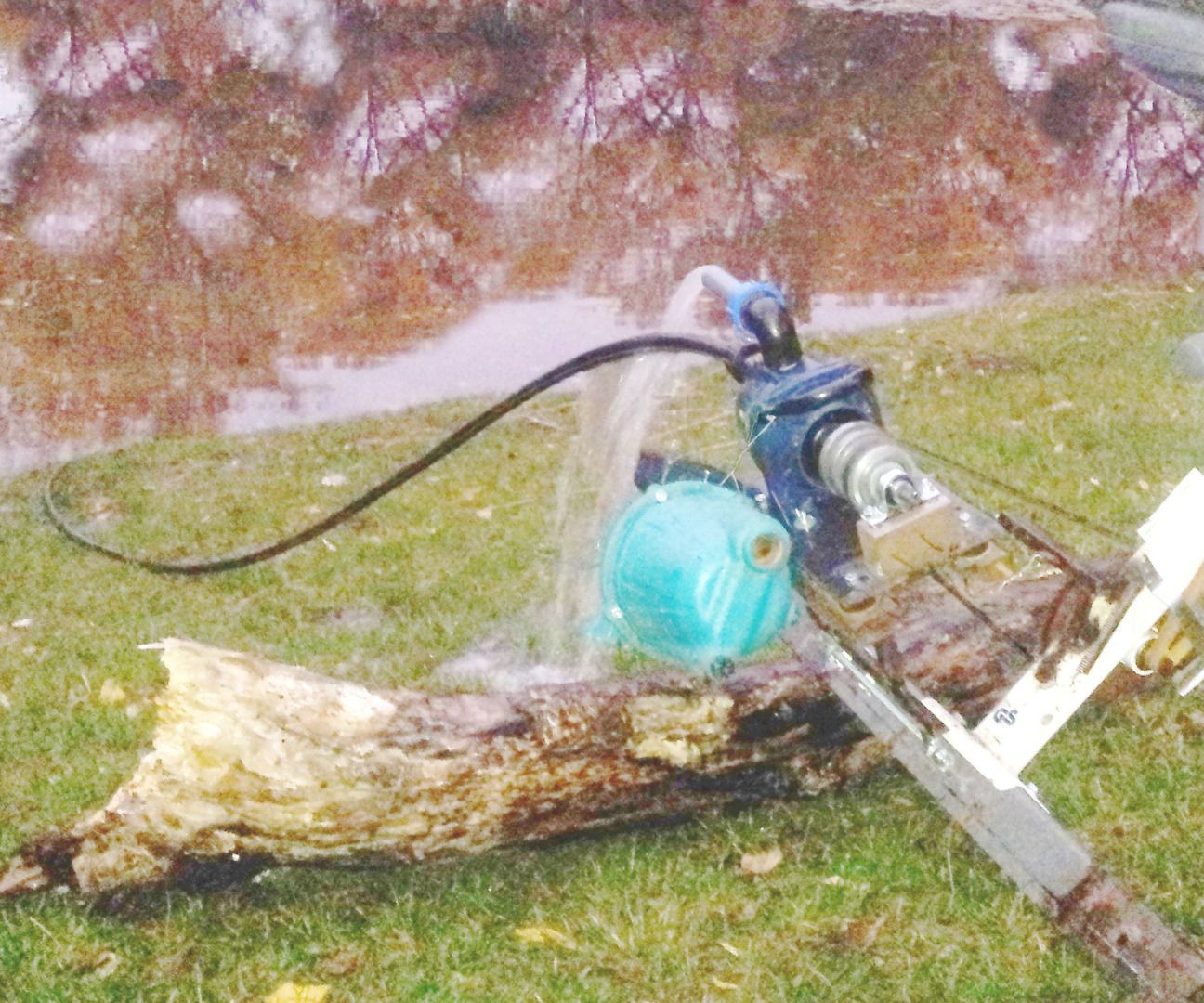 Bicycle operated water pump (Tuntipump)