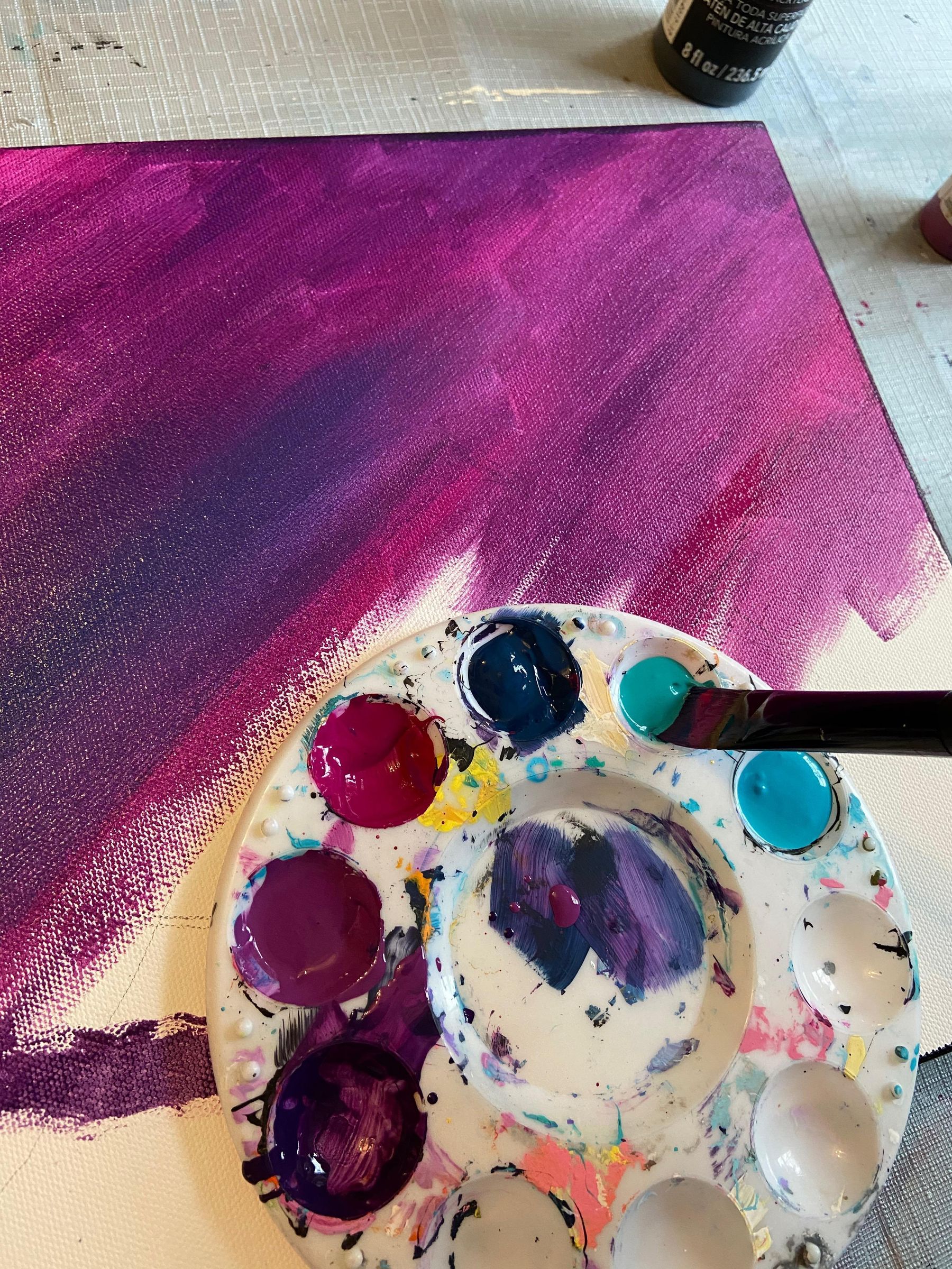 How to Paint a Galaxy and Mountains 7 Steps (with Pictures) Instructables