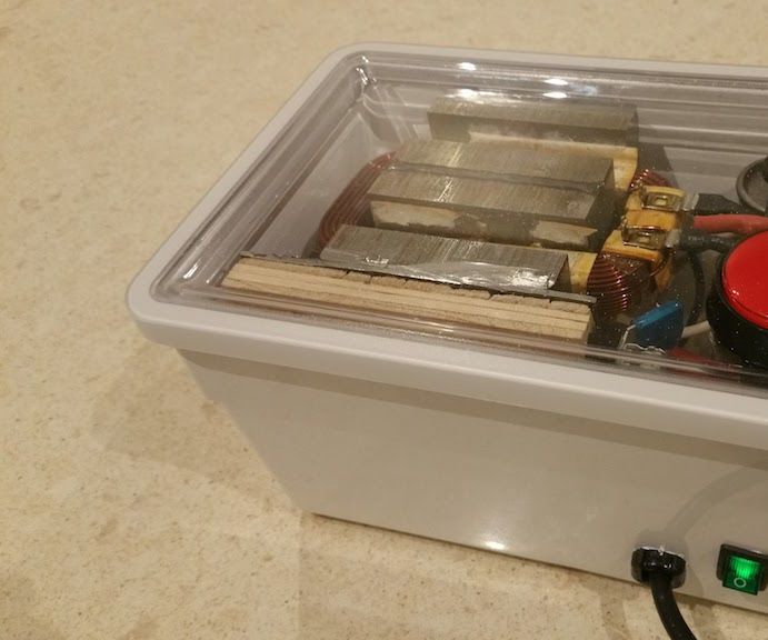 Demagnetizer From a Microwave Transformer