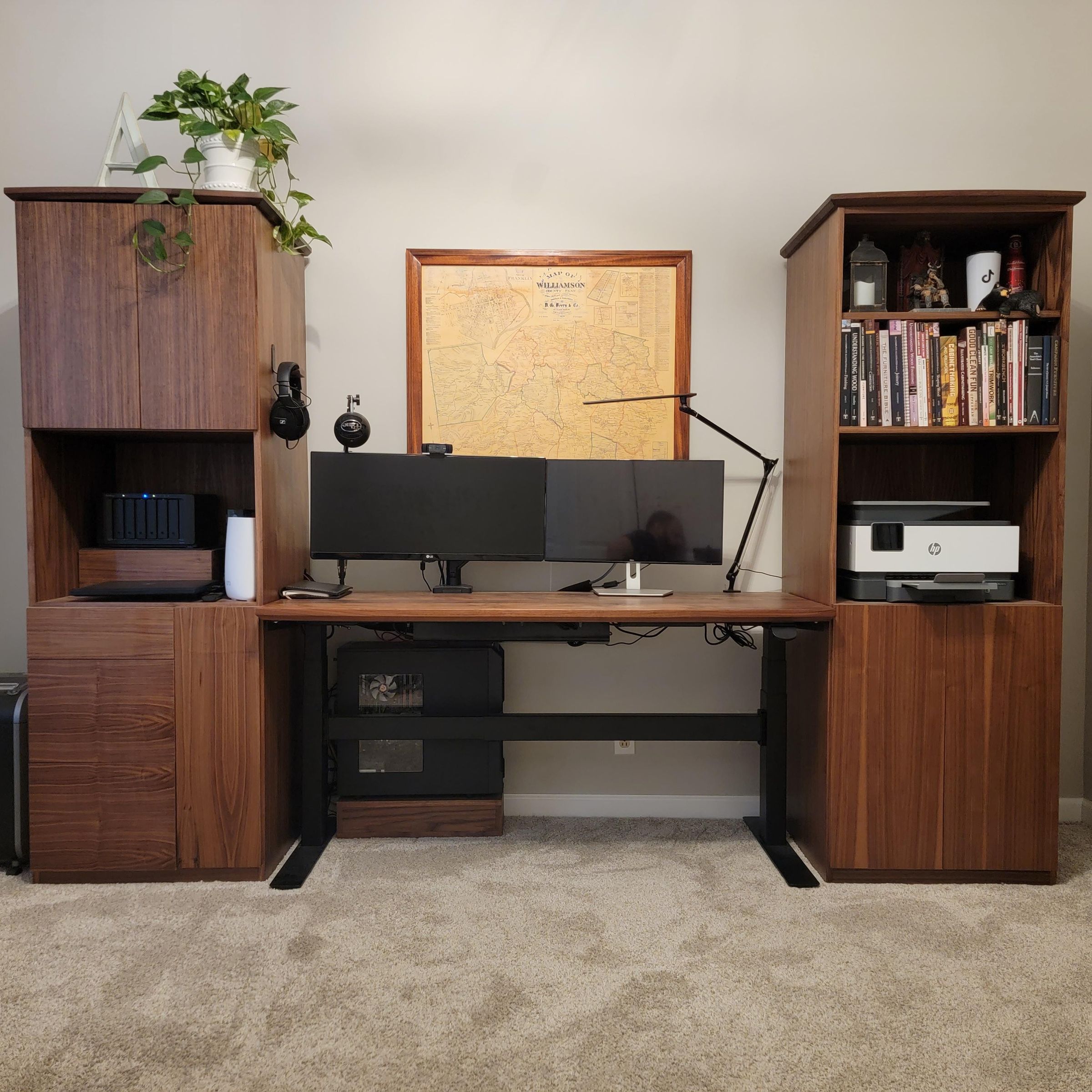 Creating a Custom Desk Top With Hidden Phone Charger 12 Steps (with