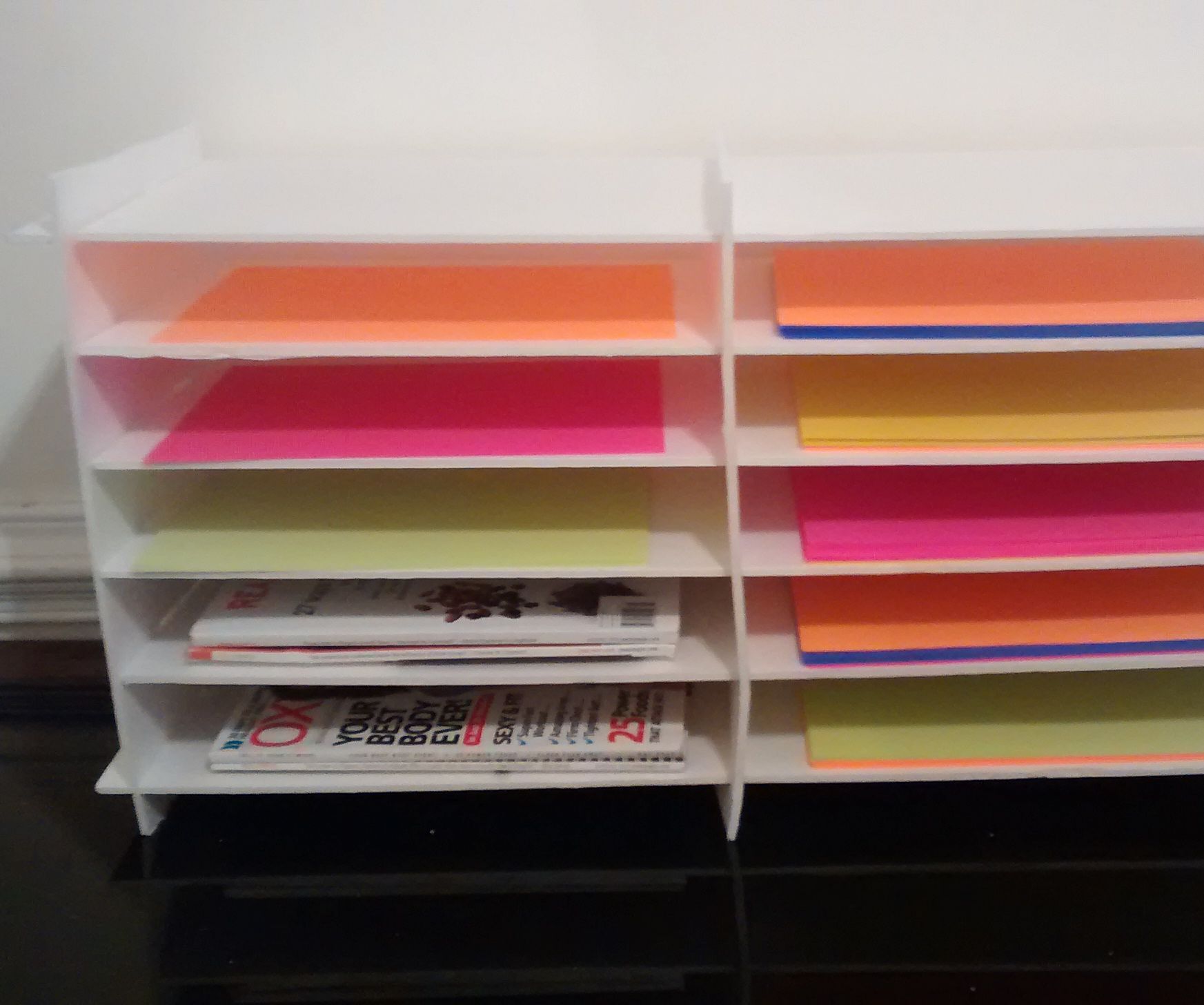 Cardboard Literature Sorter