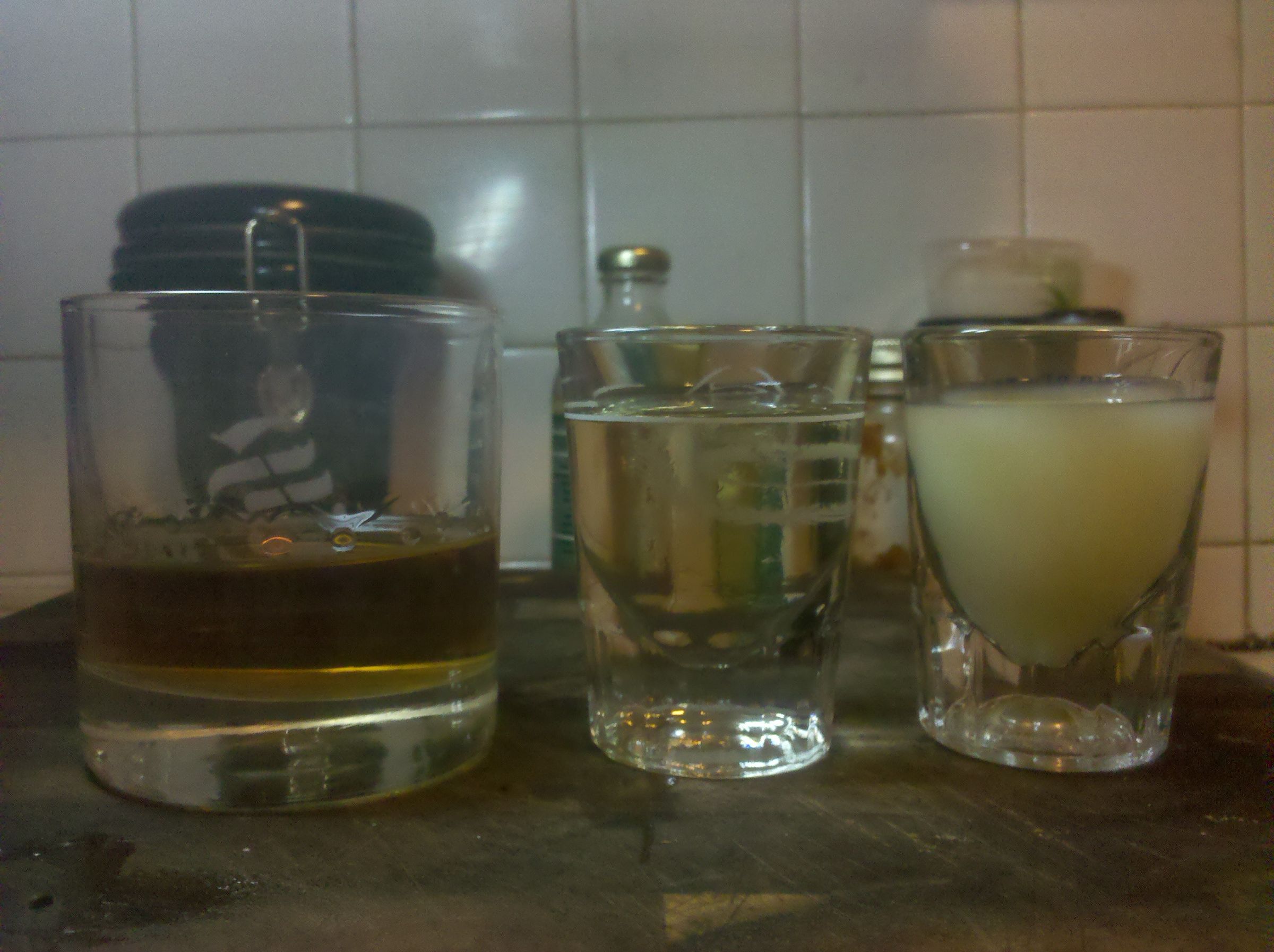 A simple,  Proper, whiskey sour