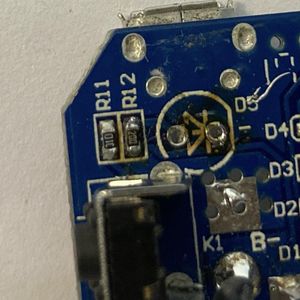 Modification 1: Replace the White LED With a UV, Blacklight LED (part 2)