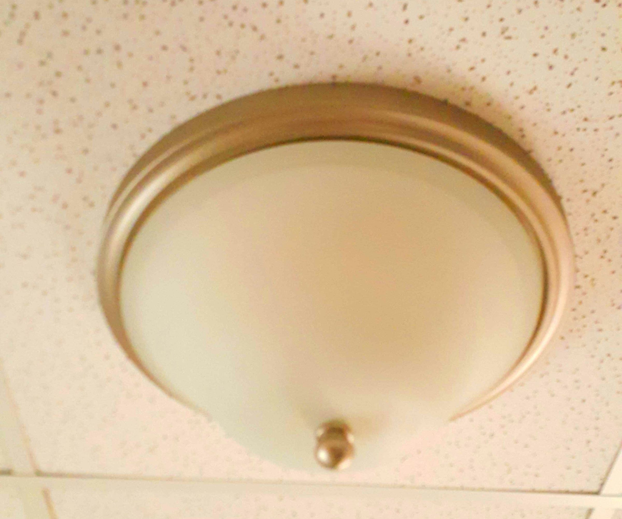 Making a Ceiling Lamp More Energy Efficient. 