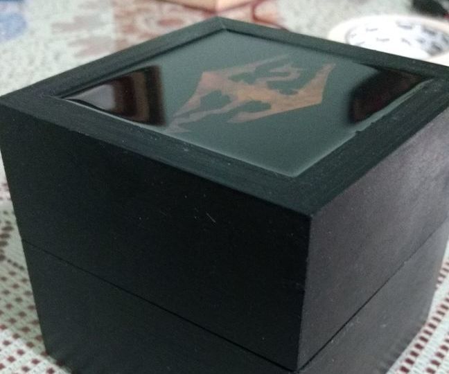 Skyrim Gift Box (Or Any Logo You Want)