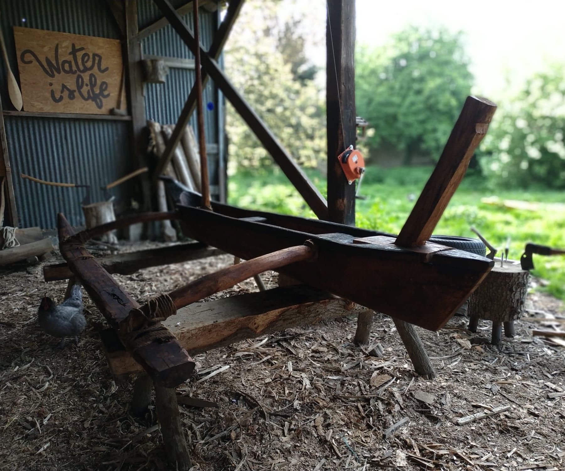Building a Wrong Cedar Dugout Outrigger Concept Canoe : 50 Steps (with  Pictures) - Instructables, image size:1800x1500