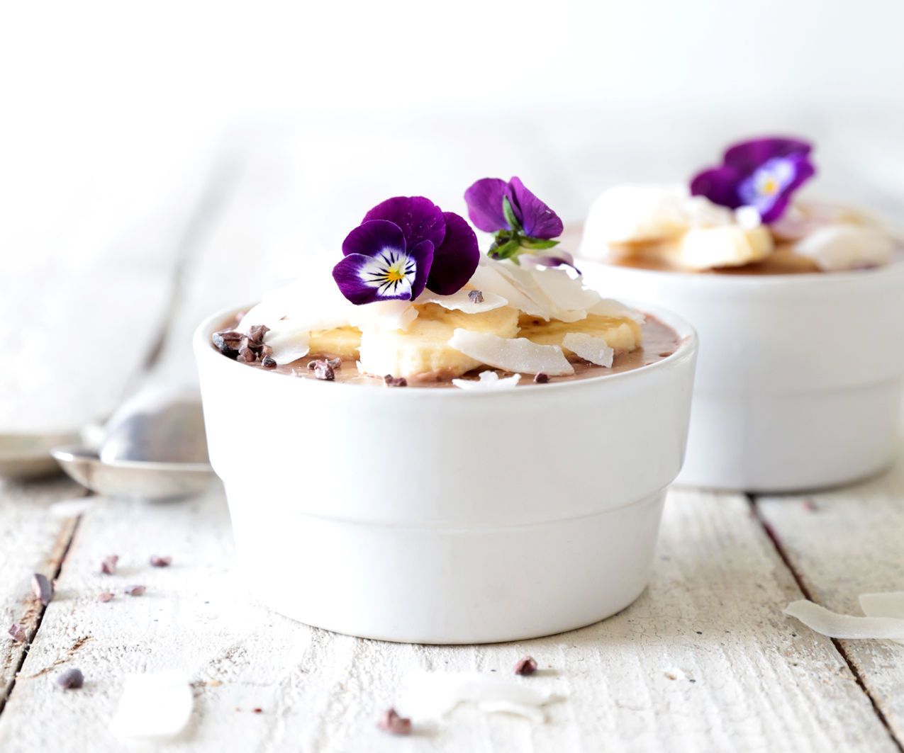 Coconut Chocolate Mousse (Only 3 Ingredients!)