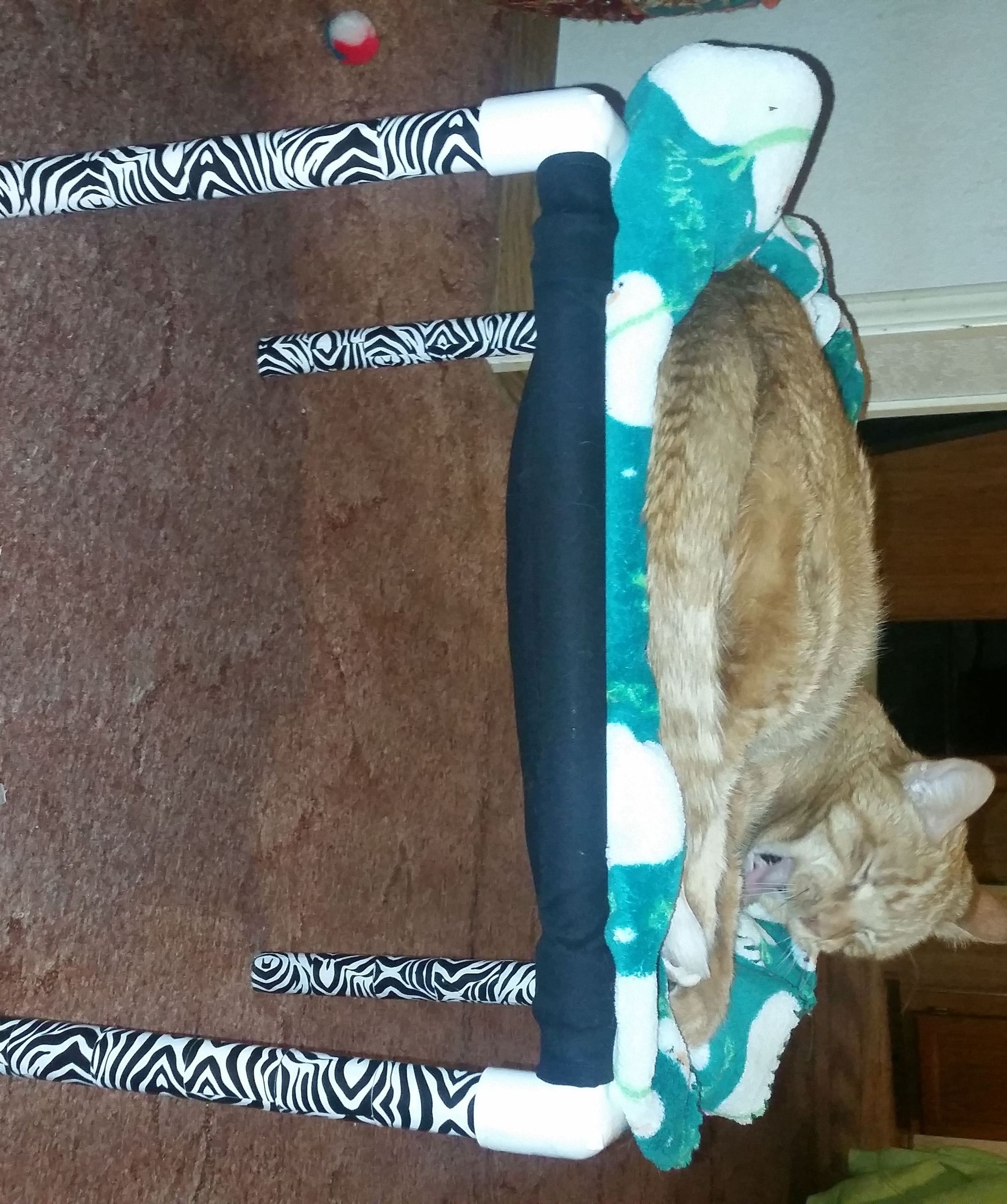 PVC Cat Hammock 3 Steps Instructables