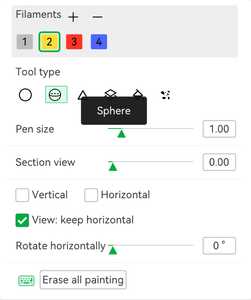 The Different Paint Tools