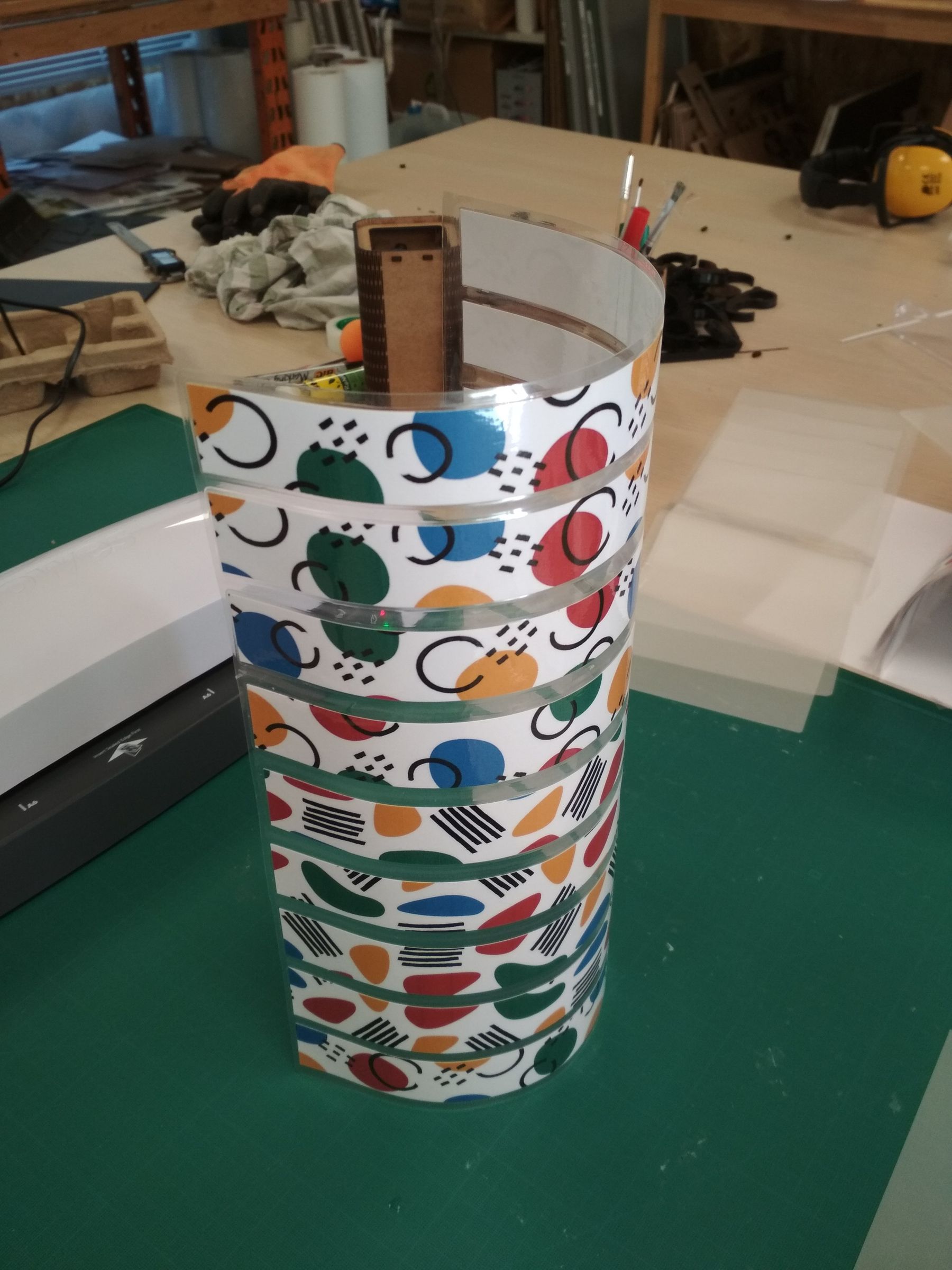 Face Shield Against COVID With Laminator or Hair Straightener 9 Steps