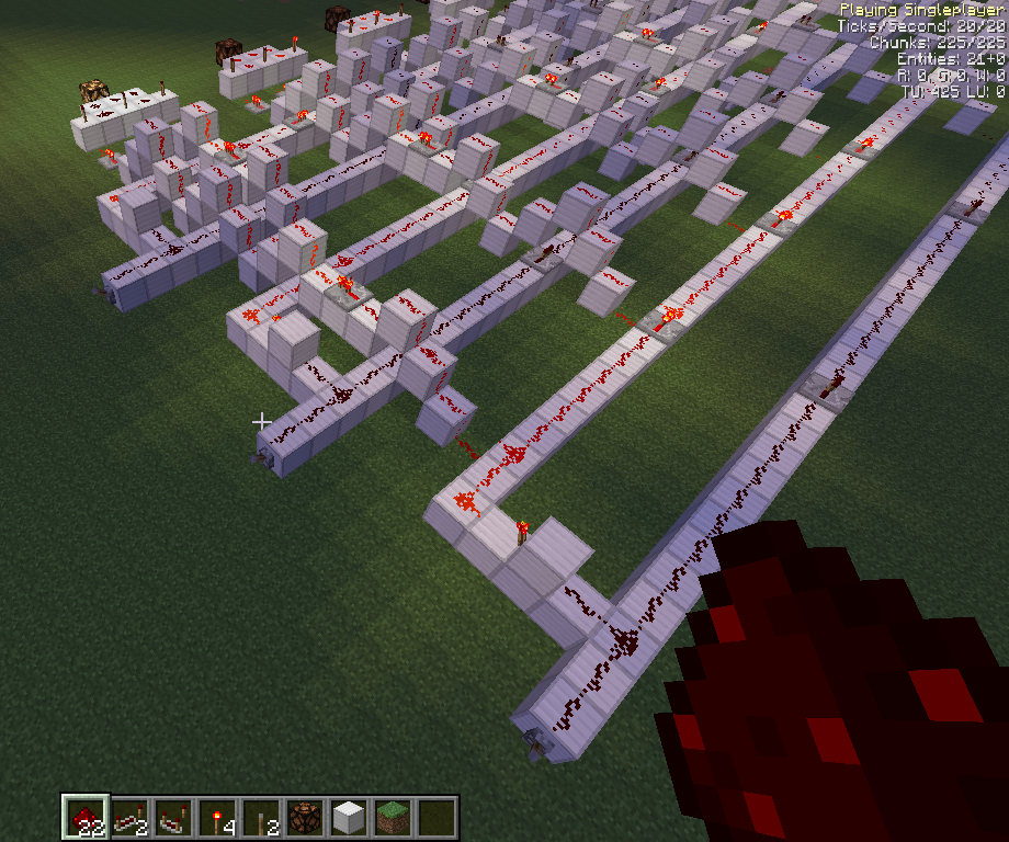Binary Converter in Minecraft : 13 Steps - Instructables
