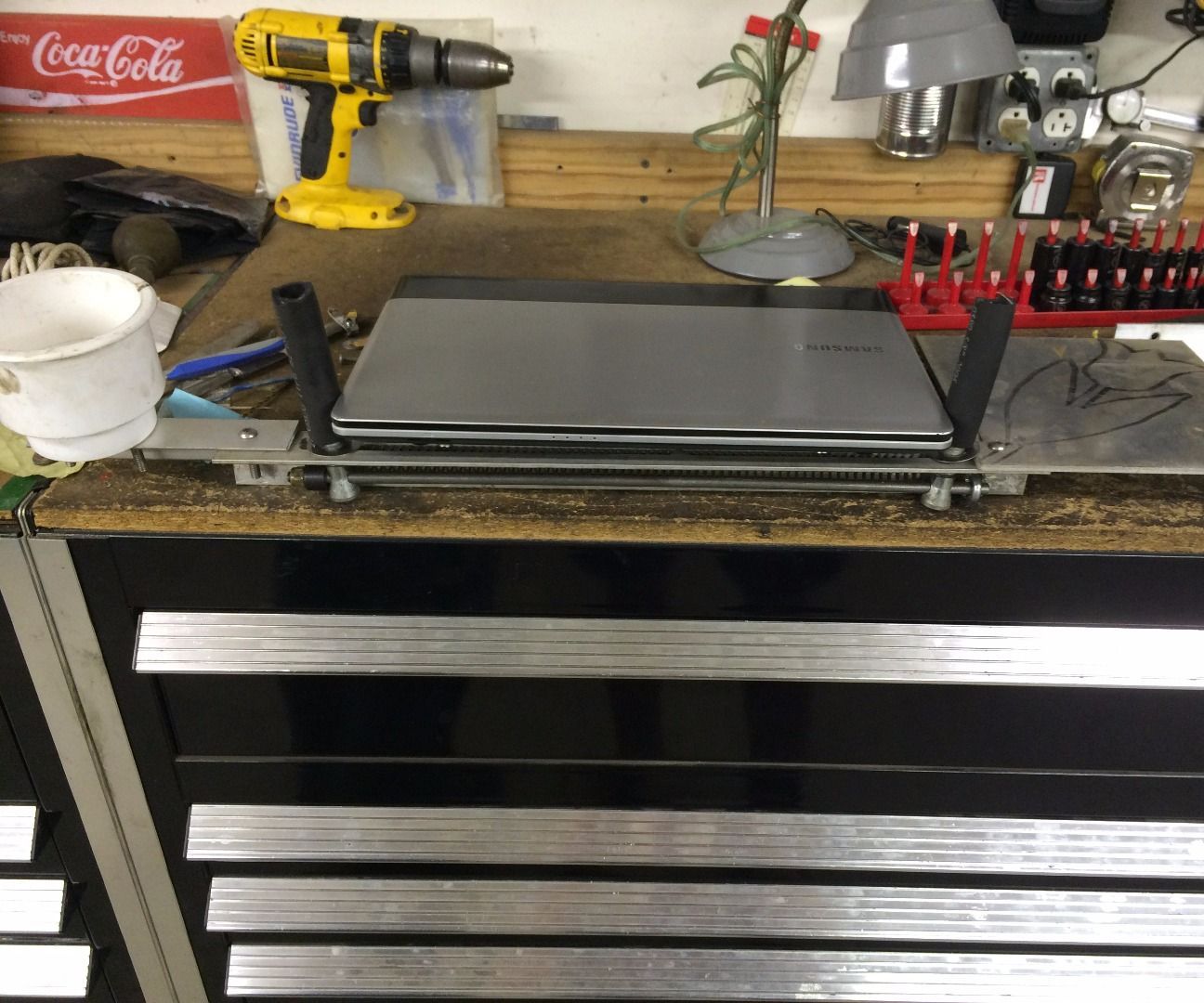 Laptop Mouse Pad and Cup Holder