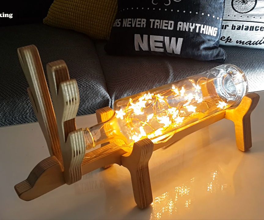 Reindeer Bottle Stand