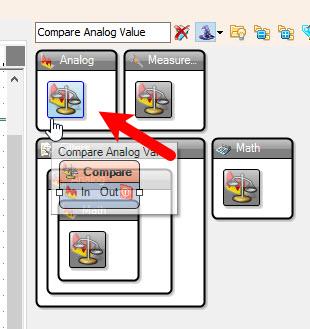 In Visuino Add & Set Components