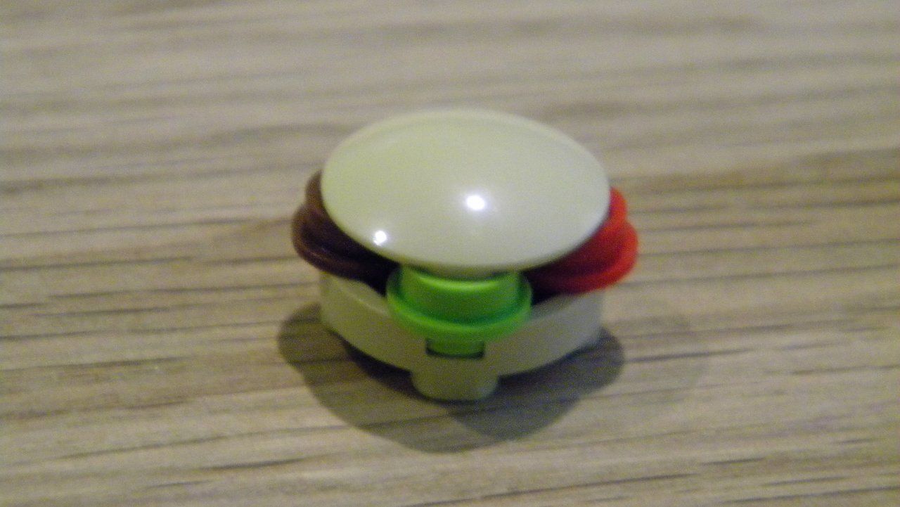 How To Build A LEGO Hamburger