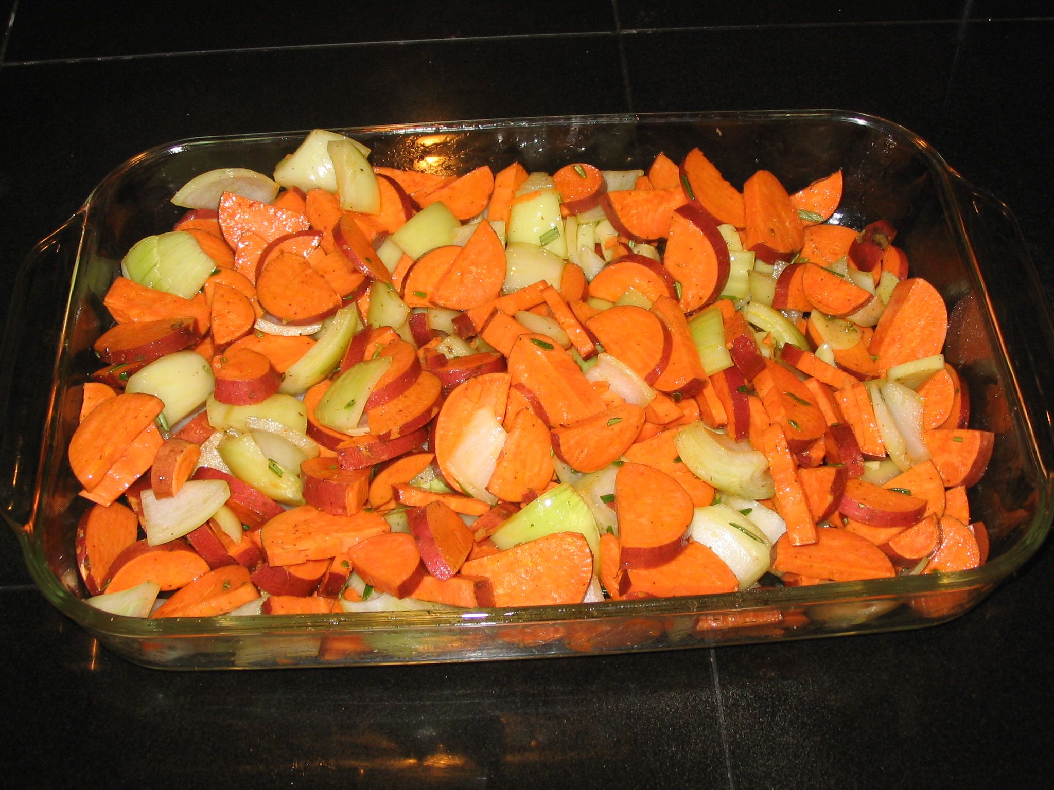 Roasted Sweet Potatoes