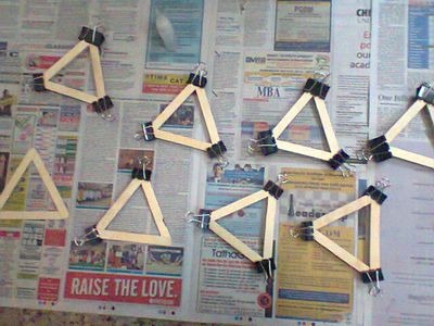 Bridge Prototype Using Ice-cream Sticks