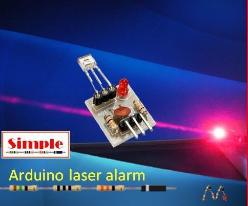 Simple Arduino laser alarm